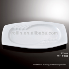 Utensilios domésticos de porcelana rollin fino